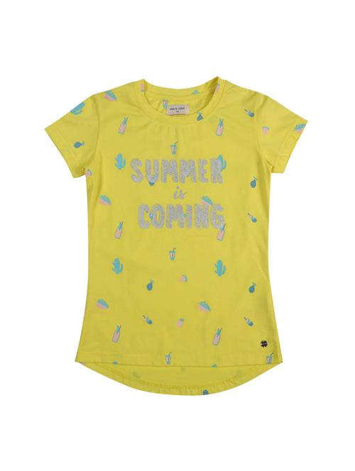 yellow printed regular top - 17887759 - Very Small Image - 1