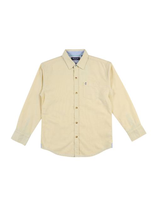 beige solid shirt - 17887858 - Very Small Image - 1