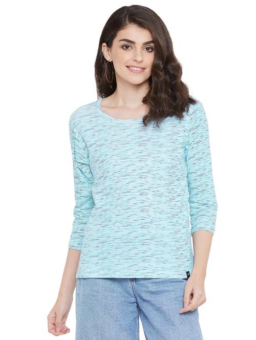 round neck striped top - 17887898 - Very Small Image - 1