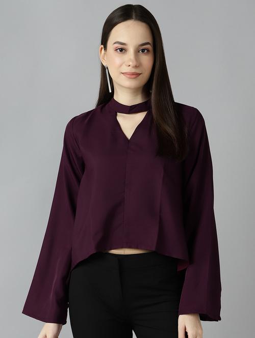 choker neck solid top - 17889777 - Very Small Image - 1