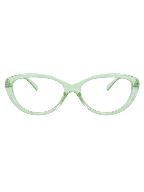 royalmede green transparent cateye polycarbonate women eyewear frame 100 - 17892130 - Very Small Image - 1