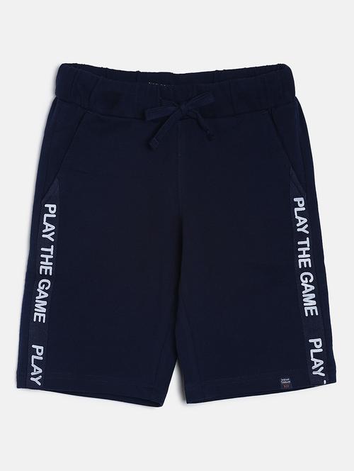 navy blue solid three fourth - 17893398 - Very Small Image - 1