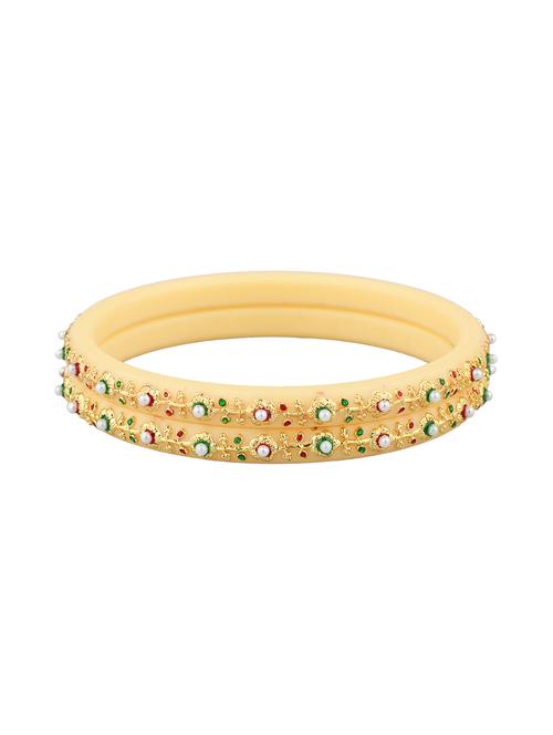 yellow plastic bangle - 17893938 - Very Small Image - 1