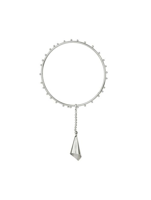 silver metal bangle - 17894120 - Very Small Image - 1