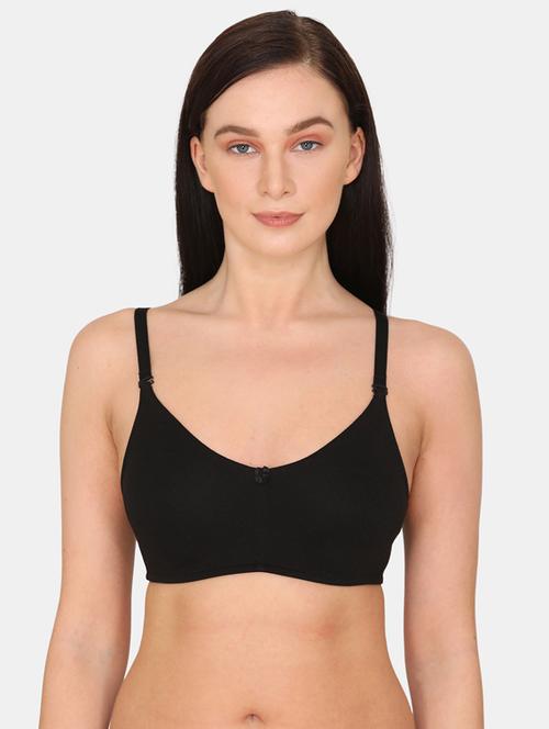black solid t-shirt bra - 17895229 - Very Small Image - 1