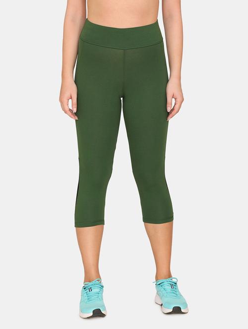 mid rise side taped sports capri - 17895331 - Very Small Image - 1