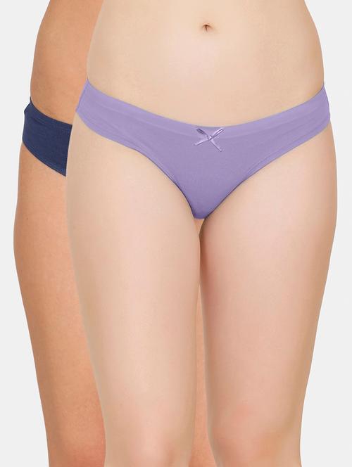 set of 2 solid bikini panty - 17895507 - Very Small Image - 1