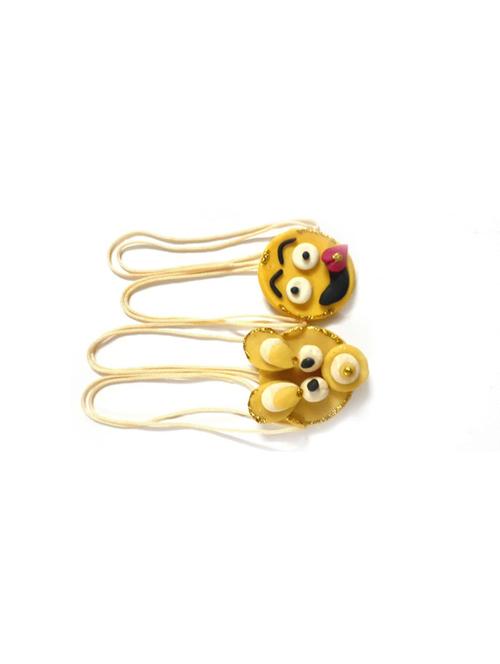 floral bead work chuda thread rakhi - 17895624 - Very Small Image - 1
