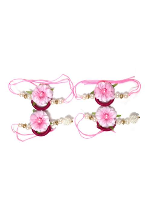 pack of 4 handcrafted thread rakhi - 17895639 - Very Small Image - 1