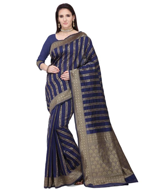 jacquard banarasi saree - 17895787 - Very Small Image - 1