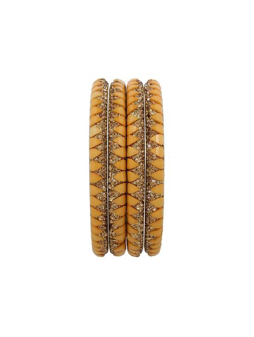 yellow cubic zirconia crystal bangle (4 pc) - 17898929 - Very Small Image - 1