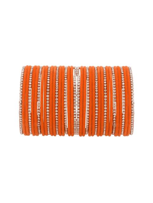 orange velvet bangle set (44 pc) - 17899187 - Very Small Image - 1