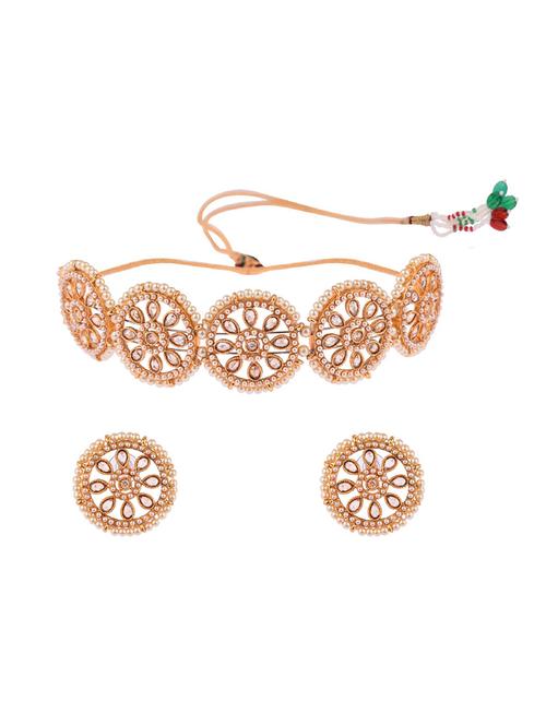 choker necklace earring set - 17899721 - Very Small Image - 1