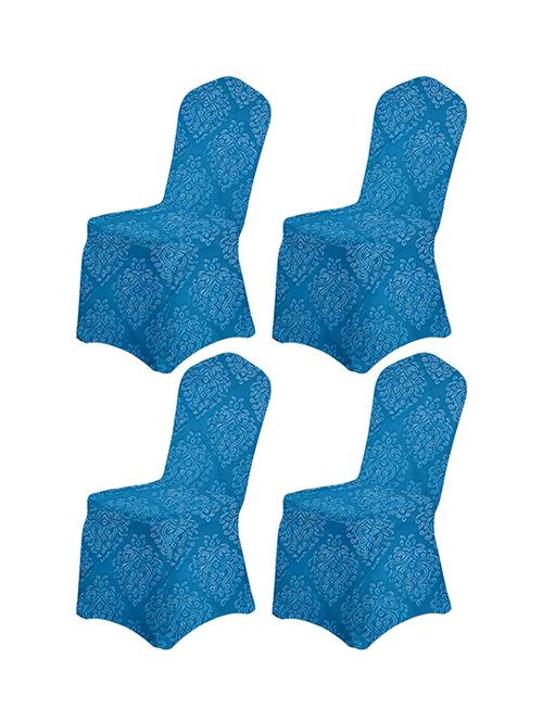 cortina spandex banquet chairs -4 pcs wedding party dining scuba elastic chair covers - 17899955 - Very Small Image - 1