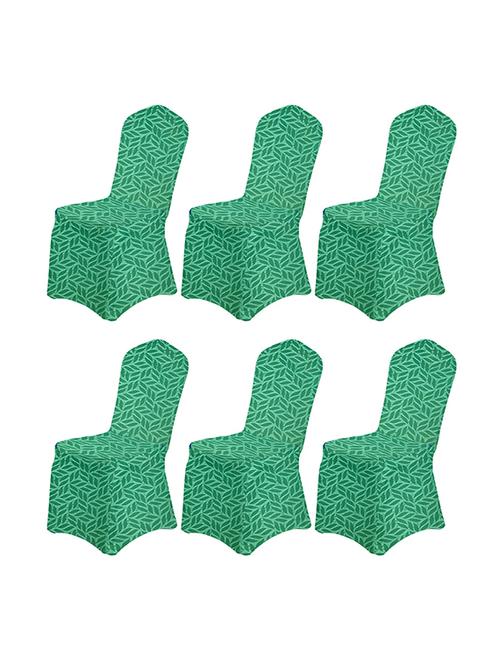 cortina spandex banquet chairs -6 pcs wedding party dining scuba elastic chair covers - 17899977 - Very Small Image - 1