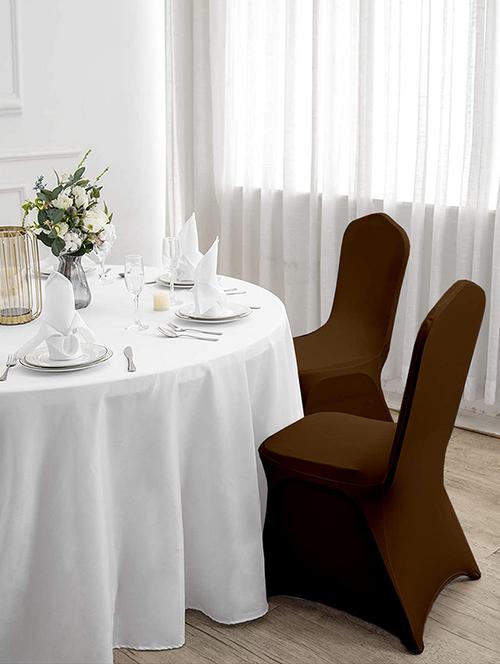cortina spandex banquet chairs -2 pcs wedding party dining scuba elastic chair covers - 17899978 - Very Small Image - 1