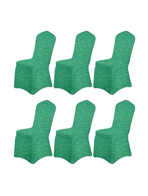 cortina spandex banquet chairs -6 pcs wedding party dining scuba elastic chair covers - 17899986 - Very Small Image - 1