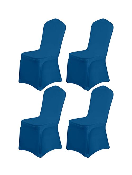 cortina spandex banquet chairs -4 pcs wedding party dining scuba elastic chair covers - 17900003 - Very Small Image - 1