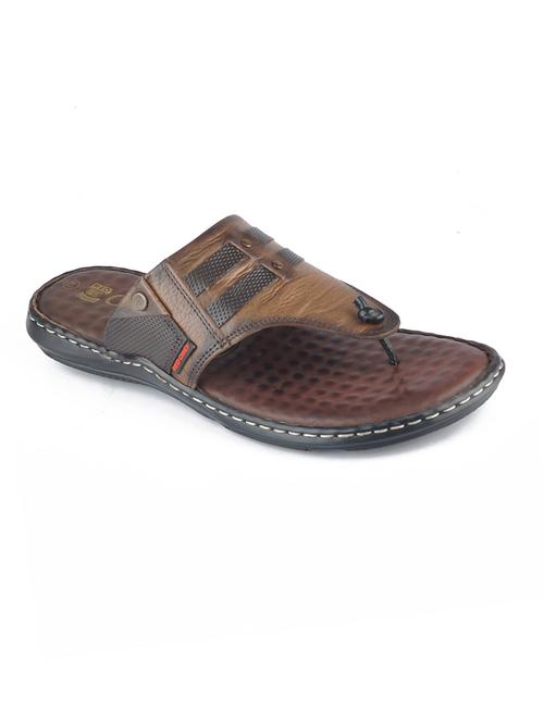 brown toe separator slipper - 17900285 - Very Small Image - 1