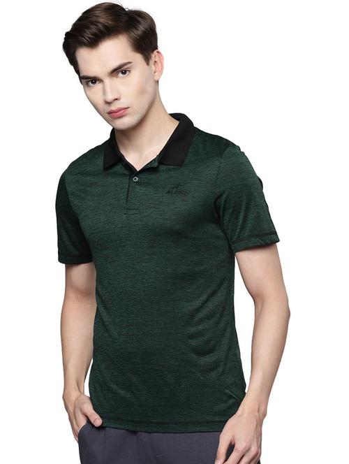 olive green solid t-shirt - 17901221 - Very Small Image - 1