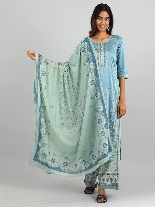 floral printed dupatta - 17902107 - Very Small Image - 1