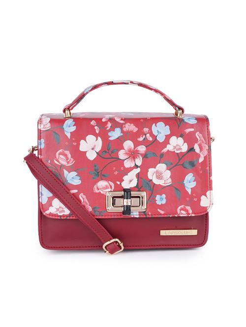 red leatherette (pu) sling bag - 17902324 - Very Small Image - 1