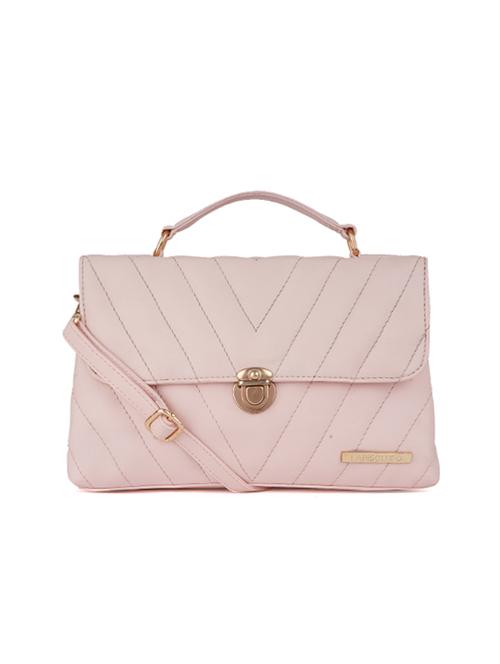 pink leatherette (pu) sling bag - 17902327 - Very Small Image - 1