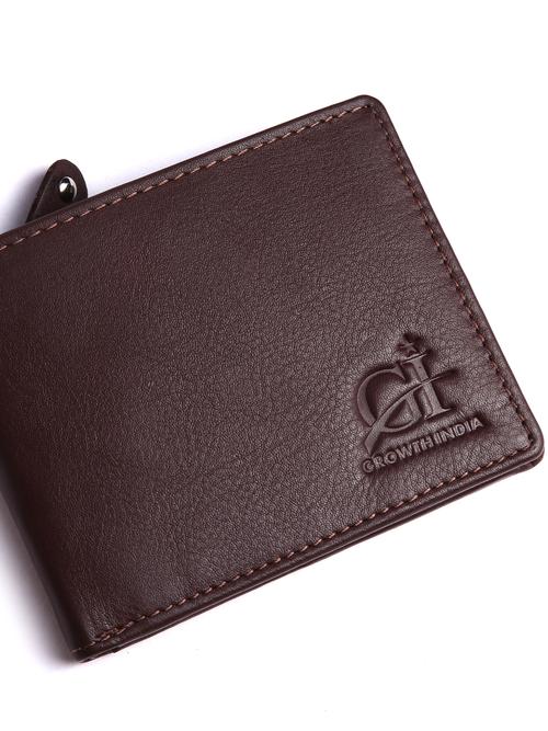 color:- brown model name men's purse - 17902397 - Very Small Image - 1