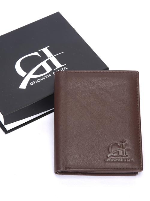 color:- brown model name men's purse - 17902407 - Very Small Image - 1