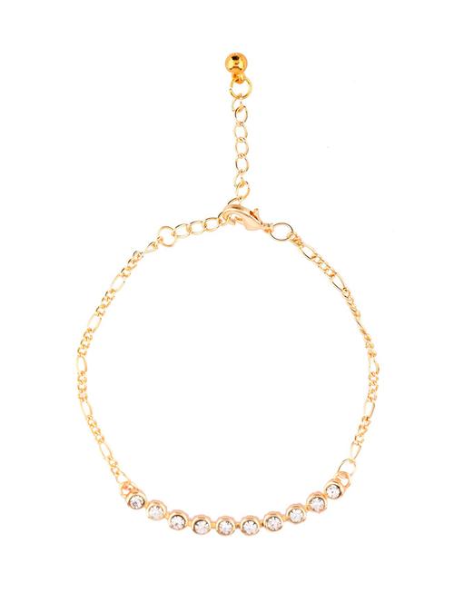 gold metal links bracelet - 17903119 - Very Small Image - 1