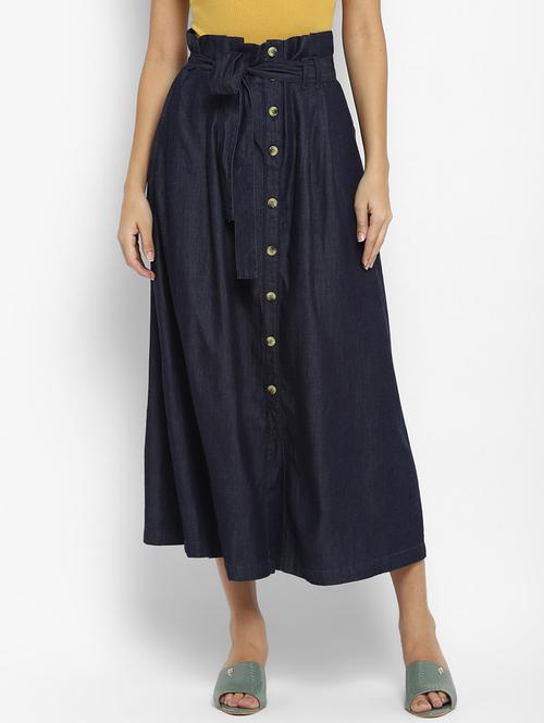 high rise a-line skirt - 17904060 - Very Small Image - 1