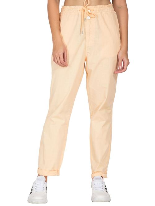 drawstring waist solid trouser - 17904270 - Very Small Image - 1