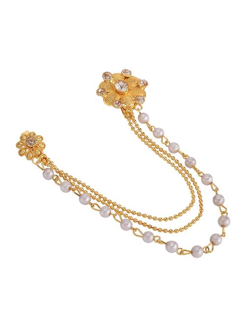 gold metal brooch - 17904637 - Very Small Image - 1