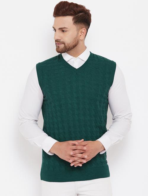 green self design pullover - 17905074 - Very Small Image - 1