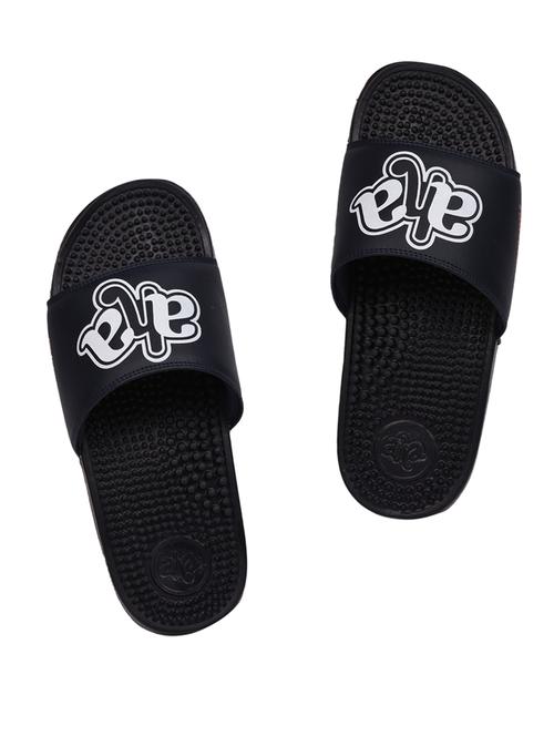 navy pu slip on flip flops - 17906367 - Very Small Image - 1