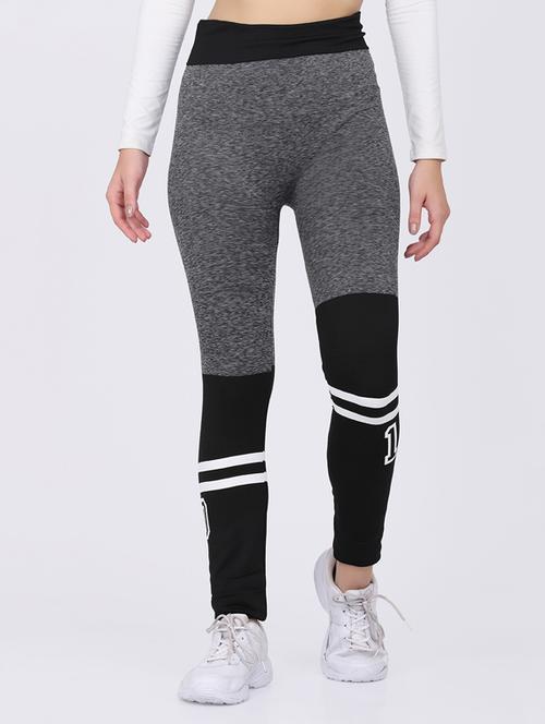 high rise color block track pant - 17906892 - Very Small Image - 1