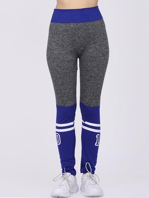 high rise color block track pant - 17906895 - Very Small Image - 1