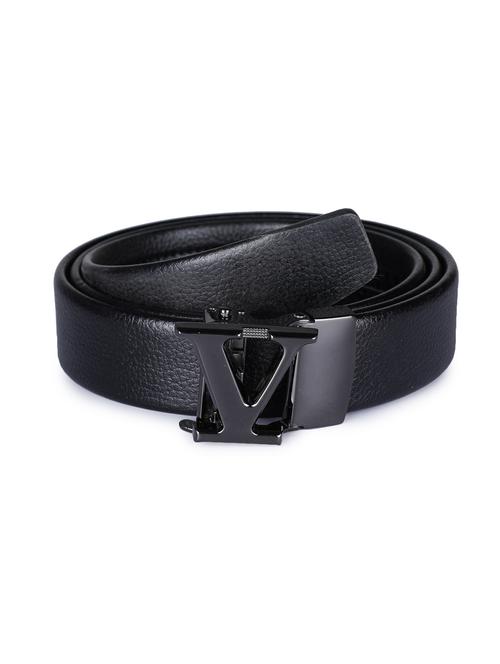 black leatherette belt - 17907708 - Very Small Image - 1