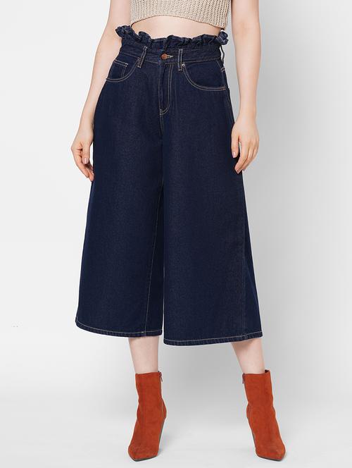high rise cropped denim jean - 17908029 - Very Small Image - 1