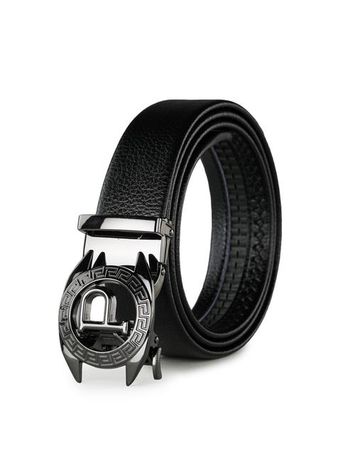 black leatherette belt - 17910390 - Very Small Image - 1