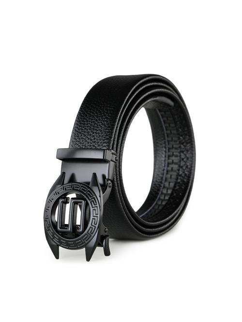 black leatherette belt - 17910395 - Very Small Image - 1