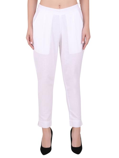 mid rise pleated trouser - 17910564 - Very Small Image - 1
