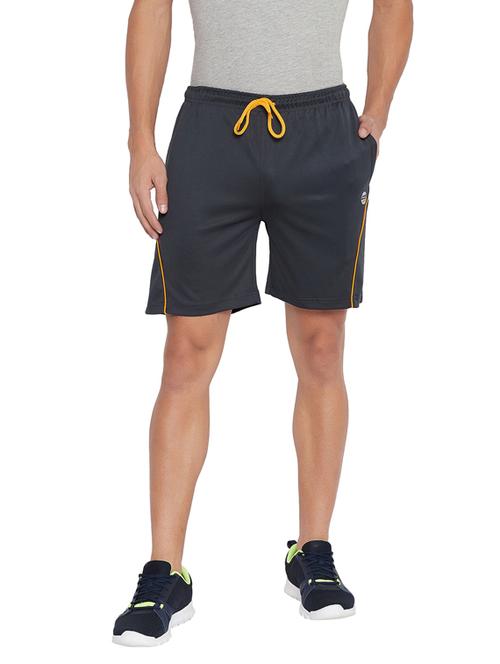 grey side striped shorts - 17911259 - Very Small Image - 1