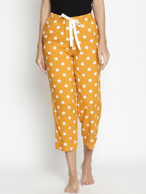 tie front polka dot pajama - 17912096 - Very Small Image - 1