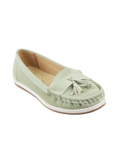 green tassel detailed loafer - 17913168 - Very Small Image - 1