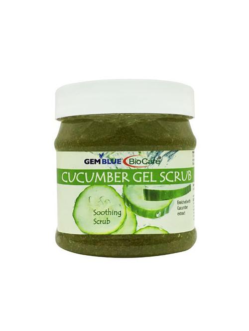 gemblue biocare cucumber gel scrub, 500ml - 17913516 - Very Small Image - 1