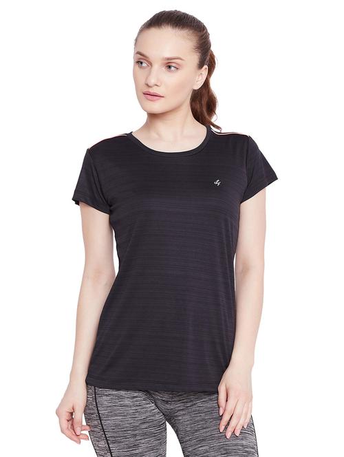 round neck solid tee - 17915252 - Very Small Image - 1