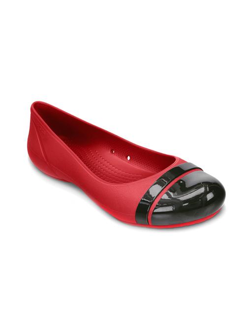 red croslite slip on ballerina - 17917273 - Very Small Image - 1