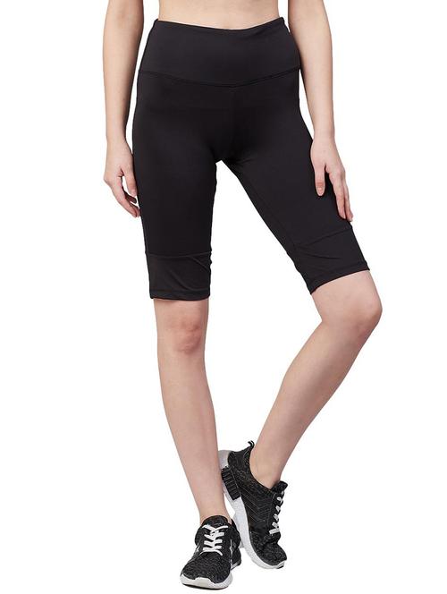 mid rise solid sports capri - 17917614 - Very Small Image - 1