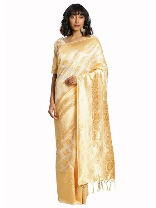 jacquard work woven saree - 17921869 - Very Small Image - 1